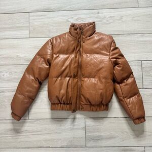 Forever 21 Copper Puffer Jacket